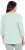 Ulla Popken Metallic Lettering 3/4 Sleeve Tee Mint Green - T-shirts estampadas para mulher - 
