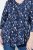 Ulla Popken Asymmetric Cowboy Boot Print Tee Dark Blue - T-shirts estampadas para mulher - T-shirts Estampadas para Mulher