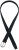Ulla Popken Elastic Belt Black - Cintos de mulher - 