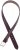 Ulla Popken Snake Embossed Belt Burgundy - Cintos de mulher - 