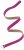 Ulla Popken Soft Suede Belt Purple - Cintos de mulher - 
