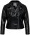 Only Carmakoma Emmy Biker Jacket Black - Casacos de couro - 
