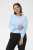 Kaffe Curve Lizzy Camisola de manga comprida Azul - Pullovers e Malhas - 