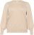 Kaffe Curve Lizzy Camisola de manga comprida Bege - Pullovers e Malhas - 