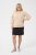 Kaffe Curve Lizzy Camisola de manga comprida Bege - Pullovers e Malhas - 