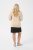 Kaffe Curve Lizzy Camisola de manga comprida Bege - Pullovers e Malhas - 