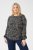 Kaffe Curve Mila Ami Blusa Preto/Turtledove - Blusas e Túnicas - 