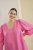 Kaffe Curve Sofia Blouse Pink Power - Blusas - 