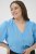Kaffe Curve Gabby Blouse Azure Blue - Blusas - 