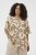 Kaffe Curve Marla Blouse Oak Chalk Leaf - Blusas - 