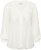 Kaffe Curve Lana Frill Blouse White - Blusas - 