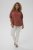 Kaffe Curve Neela Off-Shoulder Blouse Henna Brown - Blusas e Túnicas - 