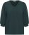 Kaffe Curve Pippi Blouse 3/4 Sleeve Magical Forest Green - Blusas e Túnicas - 