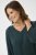 Kaffe Curve Pippi Blouse 3/4 Sleeve Magical Forest Green - Blusas e Túnicas - 