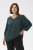 Kaffe Curve Pippi Blouse 3/4 Sleeve Magical Forest Green - Blusas e Túnicas - 