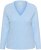 Kaffe Curve Jilanda V-Neck Pullover Blue - Pullovers e Malhas - 