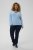 Kaffe Curve Jilanda V-Neck Pullover Blue - Pullovers e Malhas - 