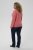 Kaffe Curve Jilanda V-Neck Pullover Red - Pullovers e Malhas - 