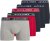 Jack & Jones Hector Solid Trunks 5-Pack Grey - Boxers - Boxers Homem Tamanhos Grandes