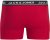 Jack & Jones Hector Solid Trunks 3-Pack Navy/Red/Grey - Boxers - Boxers Homem Tamanhos Grandes