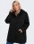 Only Carmakoma Sedona Light Coat Black - Casacos de inverno - 