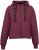 Nora Mikken GERTRUD Cropped Hoodie Burgundy - Sweatshirt & camisolas com capuz - 