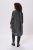 Kaffe Curve Milana Shirt Vestido Preto / Chalk risca - Vestidos - 