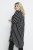 Kaffe Curve Milana Shirt Vestido Preto / Chalk risca - Vestidos - 