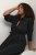 Kaffe Curve Emina Oline Vestido Preto profundo - Vestidos - 