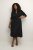 Kaffe Curve Emina Oline Vestido Preto profundo - Vestidos - 