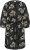 Kaffe Curve Kimmie Dress Black Chalk Embroidery - Vestidos midi - 
