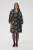 Kaffe Curve Kimmie Dress Black Chalk Embroidery - Vestidos midi - 