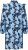 Kaffe Curve Sasja Vestido Blue Snake Flower - Vestidos - 