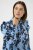 Kaffe Curve Sasja Vestido Blue Snake Flower - Vestidos - 
