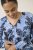 Kaffe Curve Aliana Dress Blue Flower Animal - Vestidos midi - 