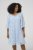 Kaffe Curve Lucy Dress Nantucket Breeze Blue - Vestidos midi - 