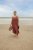 Kaffe Curve Emilia Dress Henna Brown - Vestidos maxi - 
