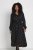 Kaffe Curve Olivia Vestido Preto com Mustang bolinha - Vestidos - 