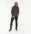 D555 Destin Checked Long Sleeve Shirt Black/Tan Check - Camisas de manga comprida - 