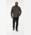 D555 Destin Checked Long Sleeve Shirt Black/Tan Check - Camisas de manga comprida - 