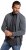 JP1880 Cardigan Knitted with Zipper Grey - Sweatshirts & hoodies - Sweatshirt & Camisolas com Capuz tamanhos grandes