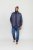 D555 WICKHAM 1 Puffer Gilet with Burgundy Lining Navy - Coletes - Coletes em tamanhos grandes