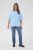 Kaffe Curve Minia Pullover Powder Blue Melange - Camisolas de malha - 