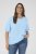 Kaffe Curve Minia Pullover Powder Blue Melange - Camisolas de malha - 