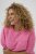 Kaffe Curve Minia Pullover Pink Power Melange - Camisolas de malha - 