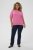 Kaffe Curve Minia Pullover Pink Power Melange - Camisolas de malha - 