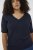 Kaffe Curve Leani Knitted Pullover Midnight Marine - Camisolas de malha - 