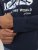 Jack & Jones Hunt Hoodie Navy - Sweatshirts & hoodies - Sweatshirt & Camisolas com Capuz tamanhos grandes