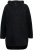 Ulla Popken Teddy Fleece Hooded Zip Neck Sweatshirt Black - Sweatshirts & hoodies - 
