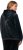 Ulla Popken Tulip Line Print Velour Zip Hoodie Black - Sweatshirts & hoodies - 